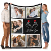 B-426-5 Couple-I Love You Blanket