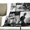 B-UK242-6 FR Je t aime Blanket