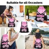 Cheer Cheerleader Pink Drawstring Backpack