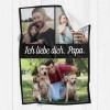 B-305-3 DE Ich liebe dich, Papa Blanket