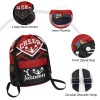 Cheer Red Cheerleader Drawstring Backpack