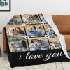 QH-220-9 i love you Pet Blanket