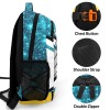 Blue Gold Volleyball Print All Over Print Children S Backpack