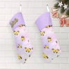 Yellow Butterflies Christmas Stocking