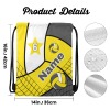 Volleyball Yellow Drawstring Backpack