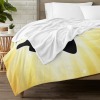 Cheerleader Cheer Yellow Flannel Blanket