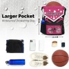Rose Red Cheer Cheerleader Drawstring Backpack