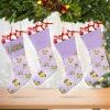 Yellow Butterflies Christmas Stocking