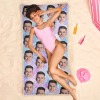 Custom Face Beach Towel 29"x58"(NEW)