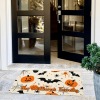 Pumpkin Bat Spider Halloween Doormat