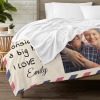 B-289-Text mail-Dad-1 Blanket