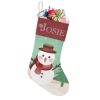 Cute Snowman Christmas Stocking
