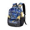 Blue Black Gold All Over Print Children S Backpack