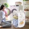 Bear Angels Watercolor Wings Laundry Basket