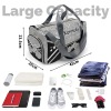 Cheer Cheerleader Grey Print MultiFunction Travel Bag