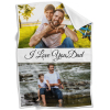 B-423-2 Dad-I Love You Blanket