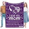 QH-BA002 Mom Purple Blanket