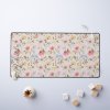 Watercolor Wildflowers Personalized Script Name Desk Mat Desk Mat