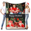 B-306-2 Happy Christmas Blanket