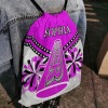 Blue Cheer Cheerleaders Drawstring Backpack