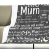 B-BA001 Mum Grey Blanket