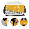 Piano Music Notes Gold All Over Print Children S Backpack