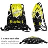 Cheerleaders Cheer Yellow Drawstring Backpack