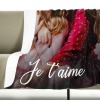 B281-1 FR Je t'aime Blanket