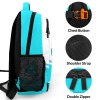 Sky Blue Cheer Cheerleader All Over Print Children S Backpack