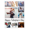 B-317-9 Happy Valentine's Day Blanket