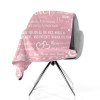 B-BA001 ifungift Mom Pink Blanket