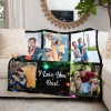 B-122-5 I Love You Dad Blanket
