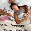 Dear Daughter Throw Blanket