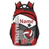Volleyball White Red Black All Over Print Children S Backpack