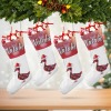 Plaid Christmas Duck Christmas Stocking