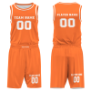 Burnt Orange Basketball Custom Uniform Basketball Uniform Set
