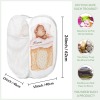 Sweet Sleeping Teddy Bear Laundry Basket