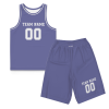 Neon Blue Basketball Custom Uniform Basketball Uniform Set
