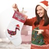 Plaid Christmas Duck Christmas Stocking