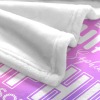 gradient background colorful (4) Flannel Blanket Made In USA