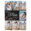 YJL-ZL-054-7 Best Mom Ever Blanket