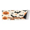 Pumpkin Bat Spider Halloween Kitchen Mat 48"x17"