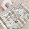 Safari Animal Elephant Minky Blanket