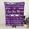 L-BA014-Text I Love You Mom 300dpi 50x70in Purple Blanket