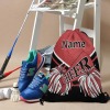 Cheer Deep Red Cheerleaders Drawstring Backpack