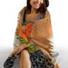 BINDI MINGSIE red chow sherpa blanket Throw Blanket