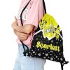 Cheerleaders Cheer Yellow Drawstring Backpack