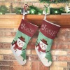 Cute Snowman Christmas Stocking