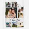 B-430-9 Couple-I Love You Blanket