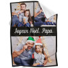 B-305-3 Best Dad Ever FR Blanket